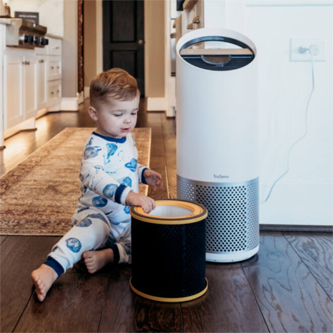 Filter Hepa geur en vos voor Leitz TruSens Z-3000
