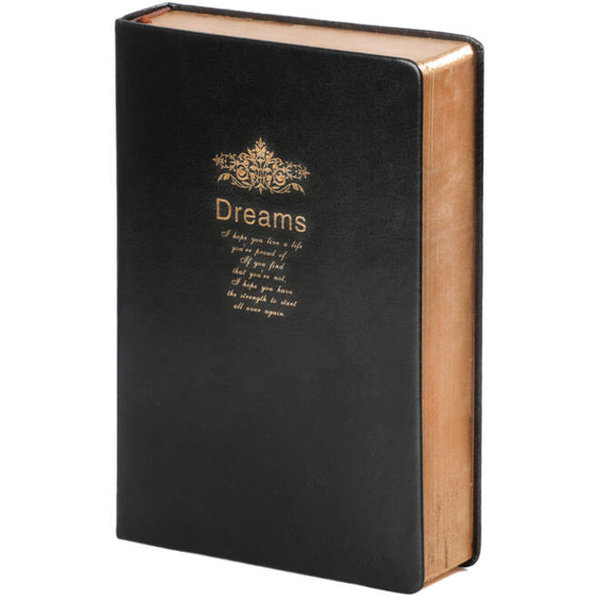 Notitieboek Kalpa Dreams 214x145x40mm blanco zwart
