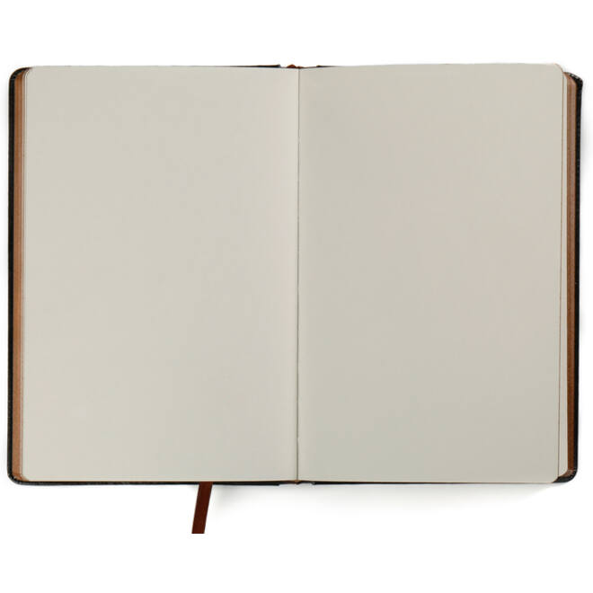 Notitieboek Kalpa Dreams 214x145x40mm blanco zwart