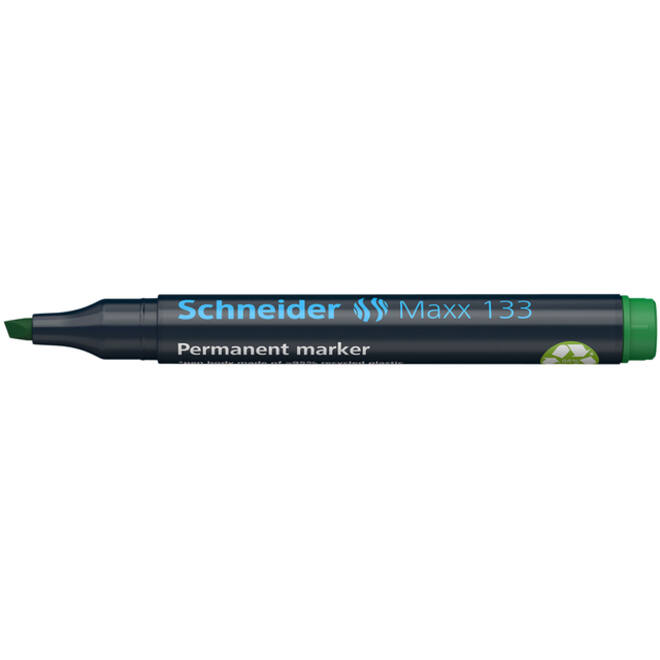 Viltstift Schneider Maxx 133 beitel 1-4mm groen