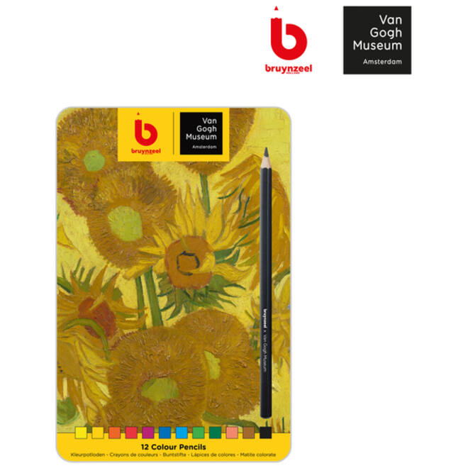 Kleurpotlood Bruynzeel x Van Gogh Museum set à 12 kleuren assorti