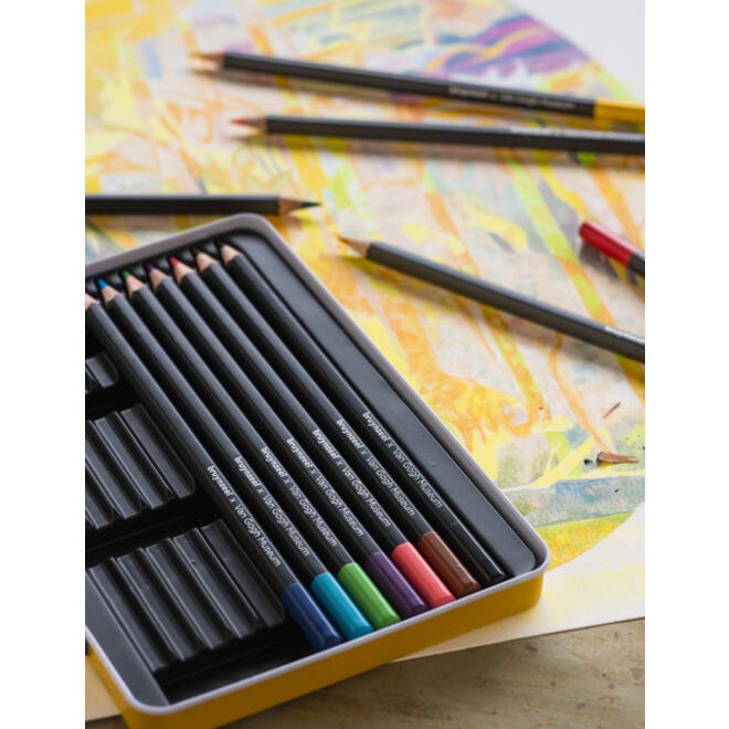 Kleurpotlood Bruynzeel x Van Gogh Museum set à 12 kleuren assorti
