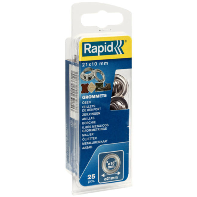 Zeilringen Rapid Ø21x10mm 25 stuks