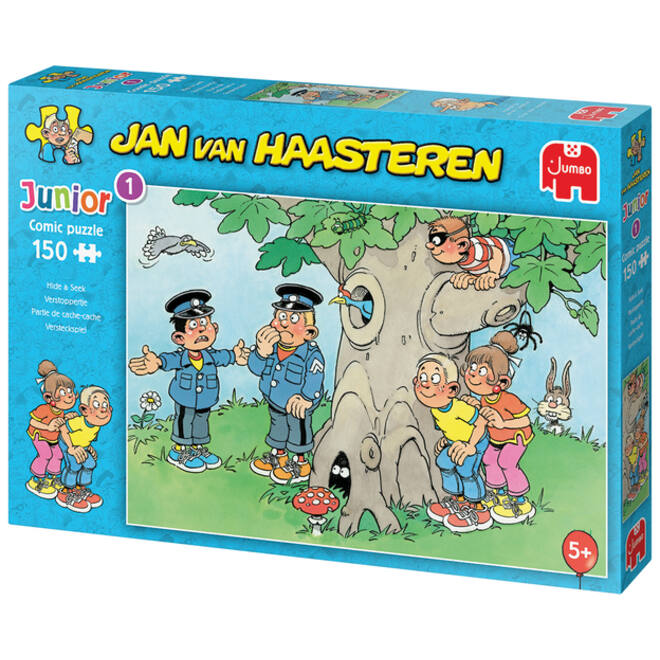 Puzzel Jan van Haasteren Junior verstoppertje 150 stukjes