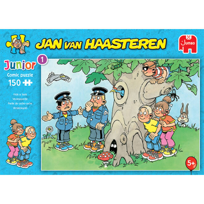 Puzzel Jan van Haasteren Junior verstoppertje 150 stukjes