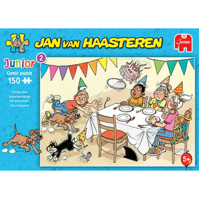 Puzzel Jan van Haasteren Junior Verjaardagspartijtje 150 stukjes