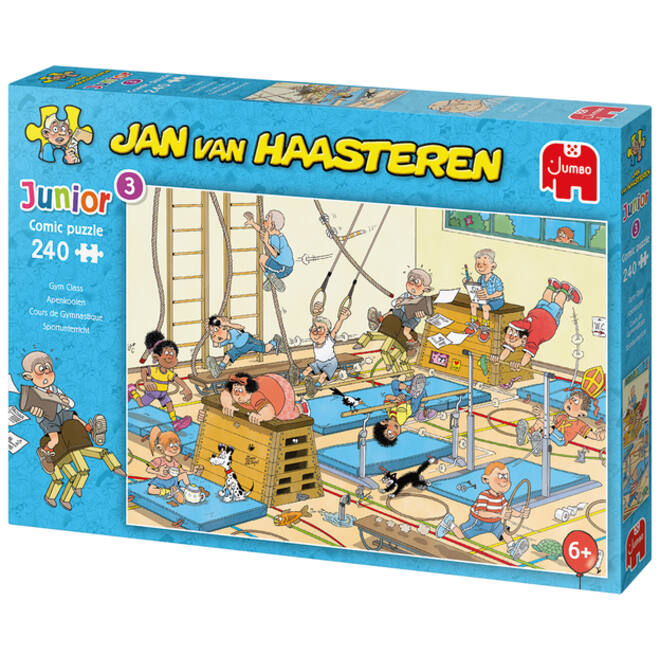 Puzzel Jan van Haasteren Junior Apenkooien 240 stukjes