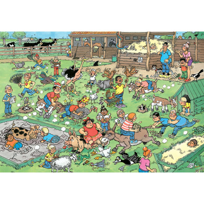Puzzel Jan van Haasteren Junior De Kinderboerderij 360 stukjes