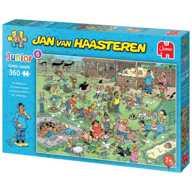 Puzzel Jan van Haasteren Junior De Kinderboerderij 360 stukjes