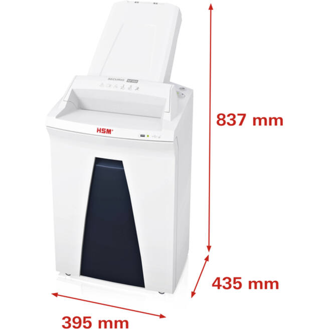 Papiervernietiger HSM Securio AF350 snippers 4,5x30mm