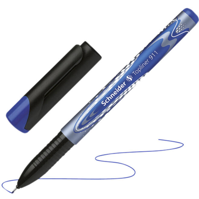 Fineliner Schneider Topliner 911 0.4mm blauw