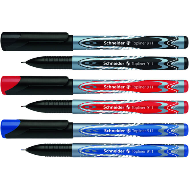 Fineliner Schneider Topliner 911 0.4mm blauw