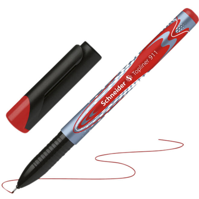 Fineliner Schneider Topliner 911 0.4mm rood
