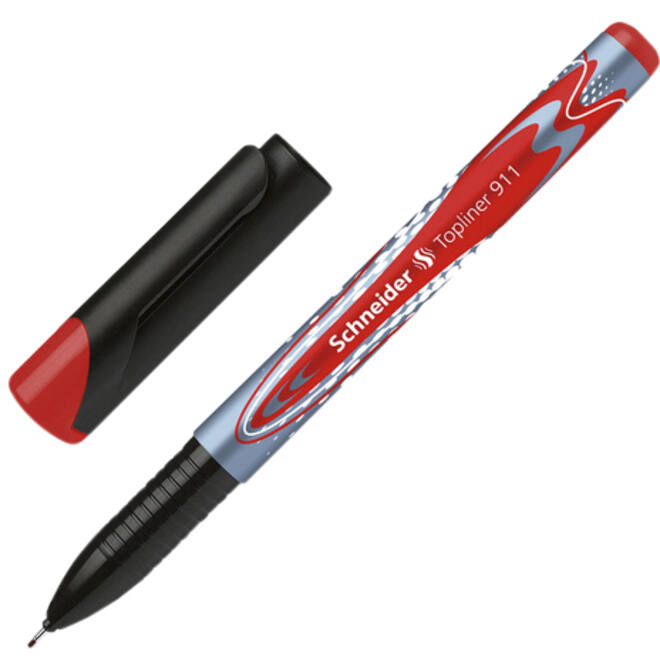 Fineliner Schneider Topliner 911 0.4mm rood