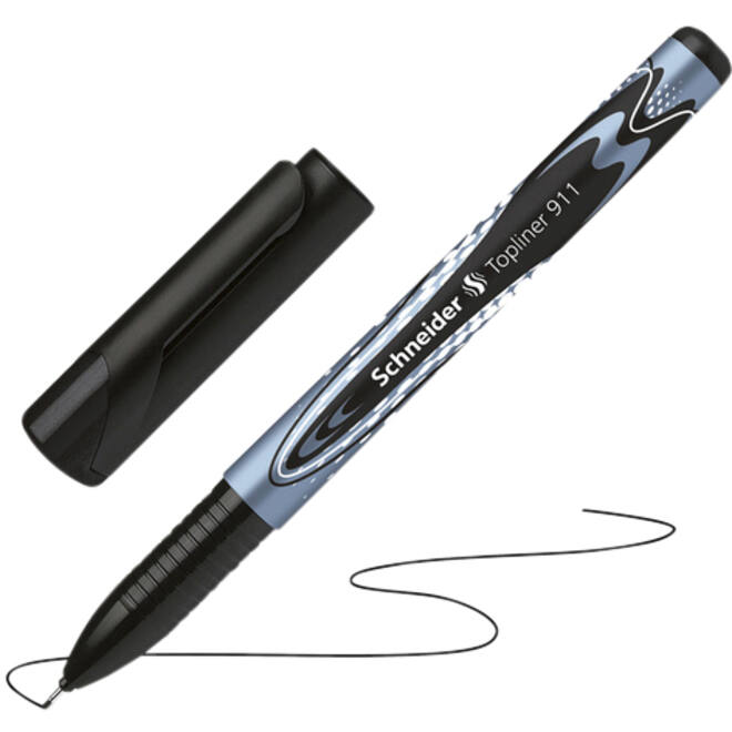 Fineliner Schneider Topliner 911 0.4mm zwart