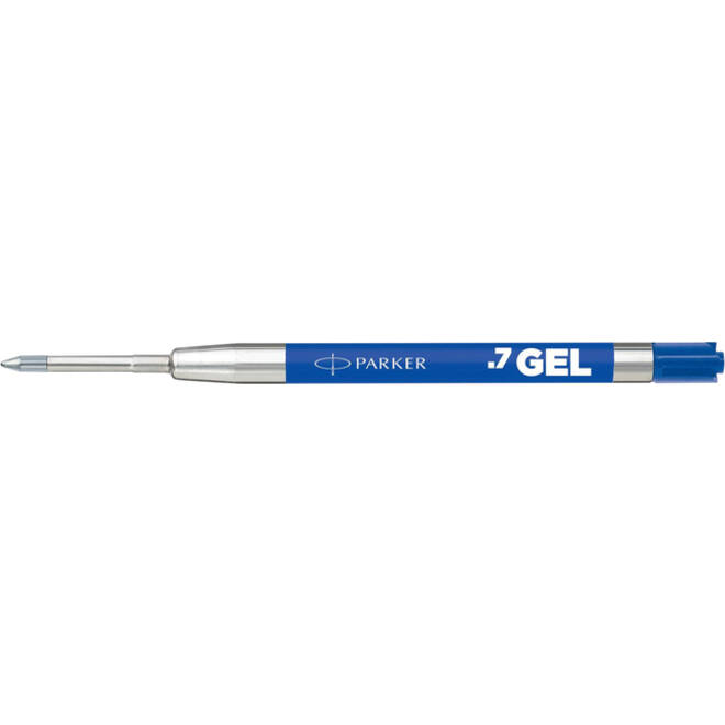 Gelschrijvervulling Parker Quink Economic medium blauw blister à 2 stuks