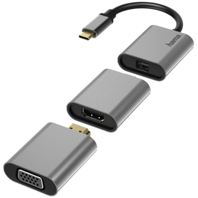Adapter Hama Video 6-in-1 aluminium