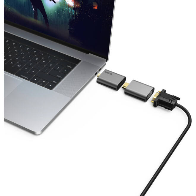 Adapter Hama Video 6-in-1 aluminium