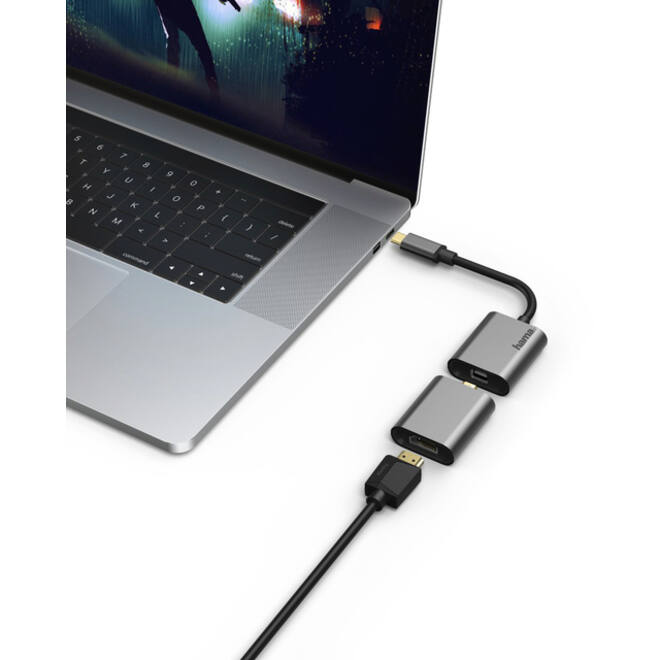 Adapter Hama Video 6-in-1 aluminium