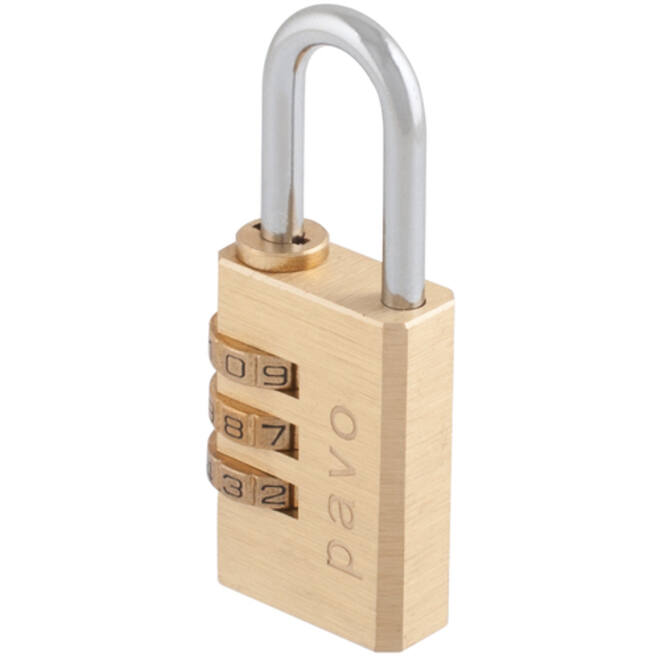 Hangslot Pavo met cijferslot 41x28x12mm