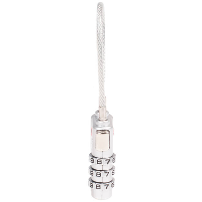 Hangslot Pavo met cijferslot en kabel TSA