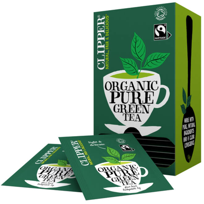 Thee Clipper green bio 25 zakjes