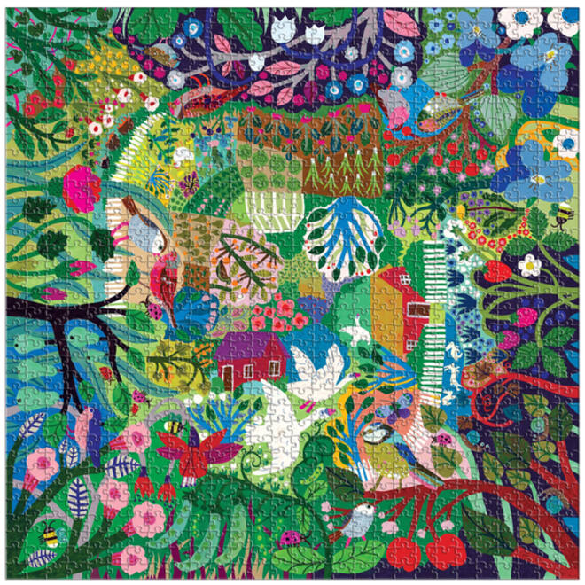 Puzzel Eeboo Bountiful Garden 1000 stuks