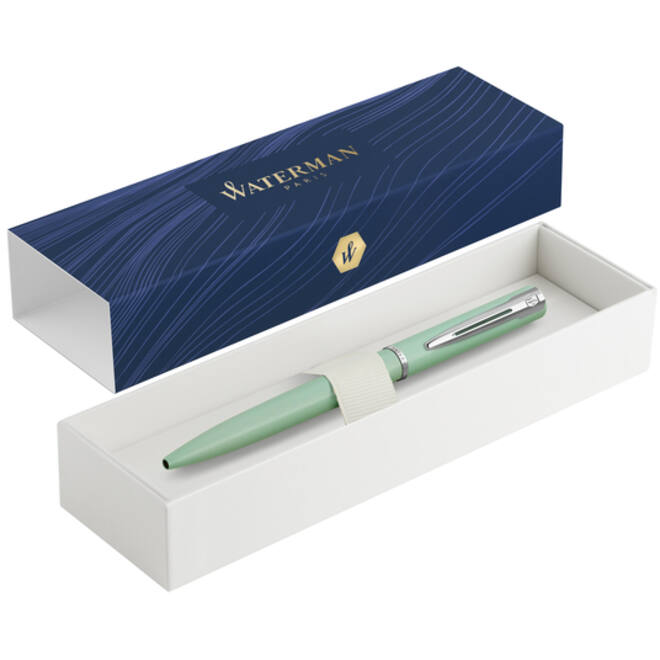 Balpen Waterman Allure pastel green lacquer CT medium