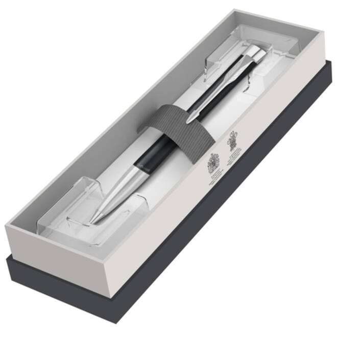 Balpen Parker Urban twist matt black CT medium blister à 1 stuk