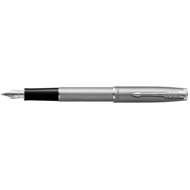 Vulpen Parker Sonnet Essential sandblasted stainless steel lacquer CT medium