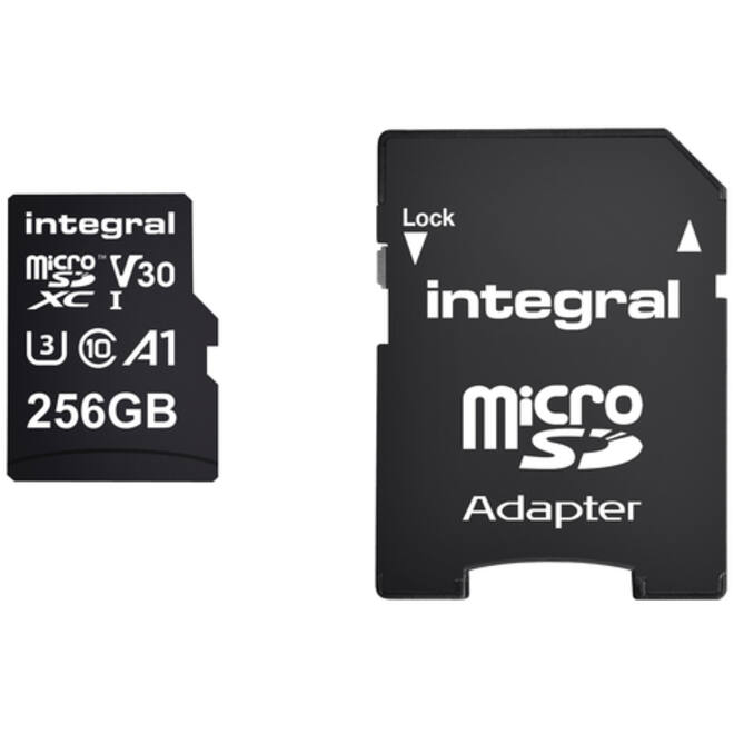 Geheugenkaart Integral microSDXC 256GB