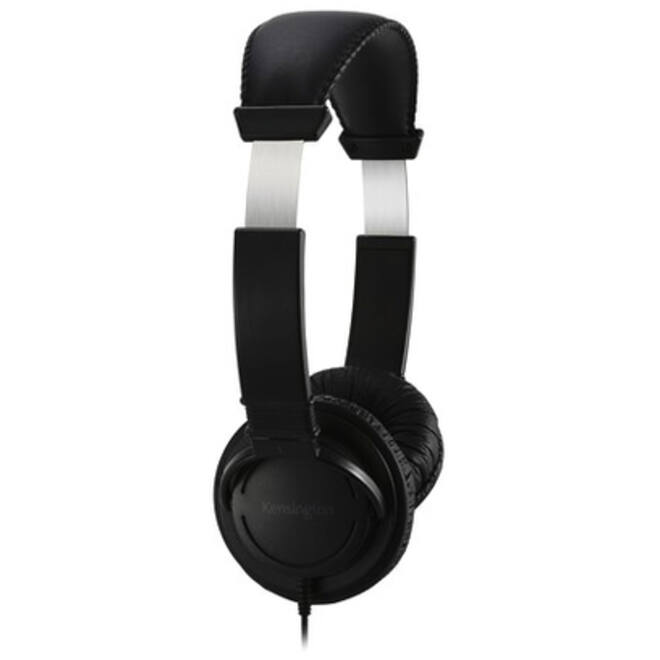 Hoofdtelefoon Kensington USB-C Hi-Fi met microfoon zwart