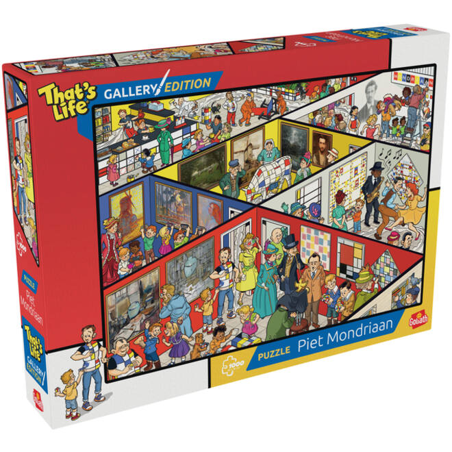 That's Life Gallery edition: Piet Mondriaan 1000st