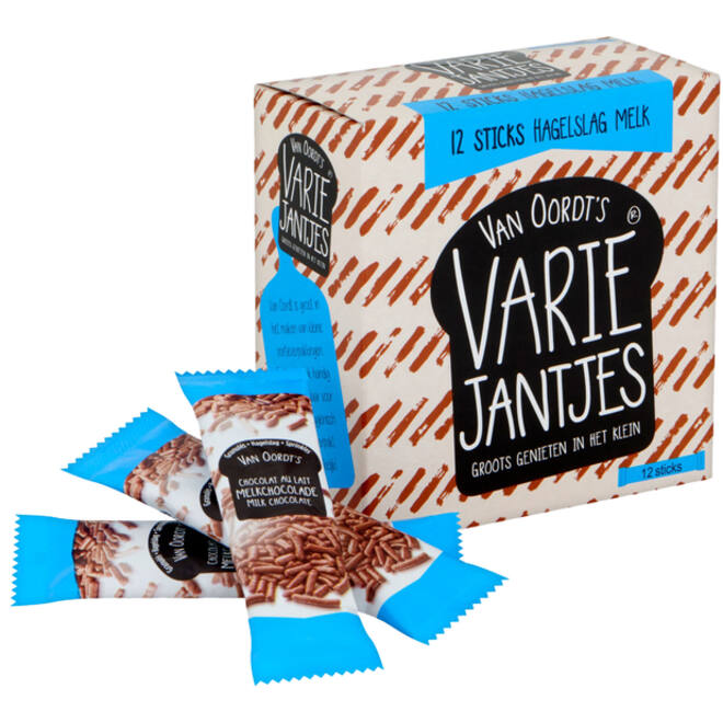 Hagelslag van Oordt VarieJantjes melk 10gr