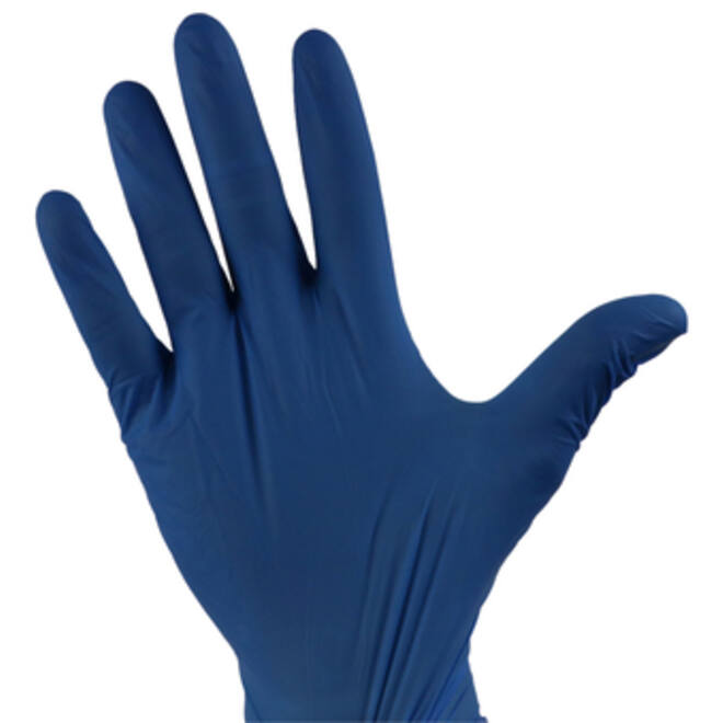 Handschoen Eurogloves nitril XL blauw 100 stuks