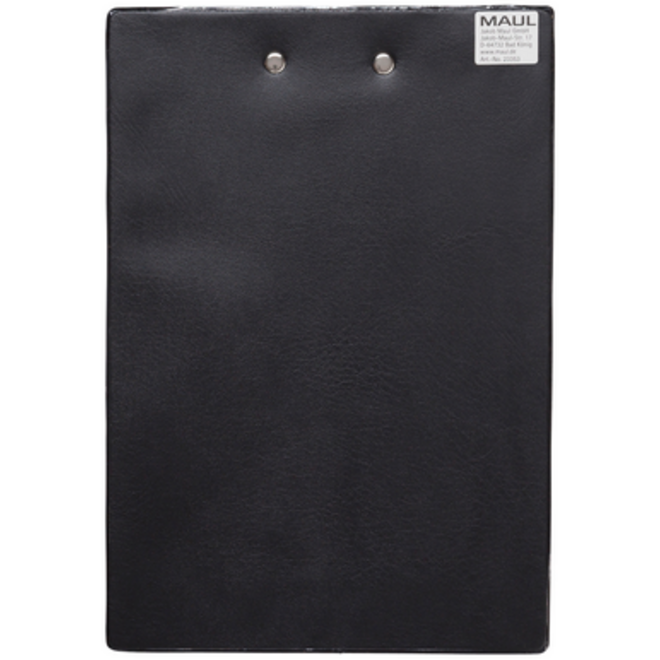 Klembord MAUL A5 staand PVC zwart