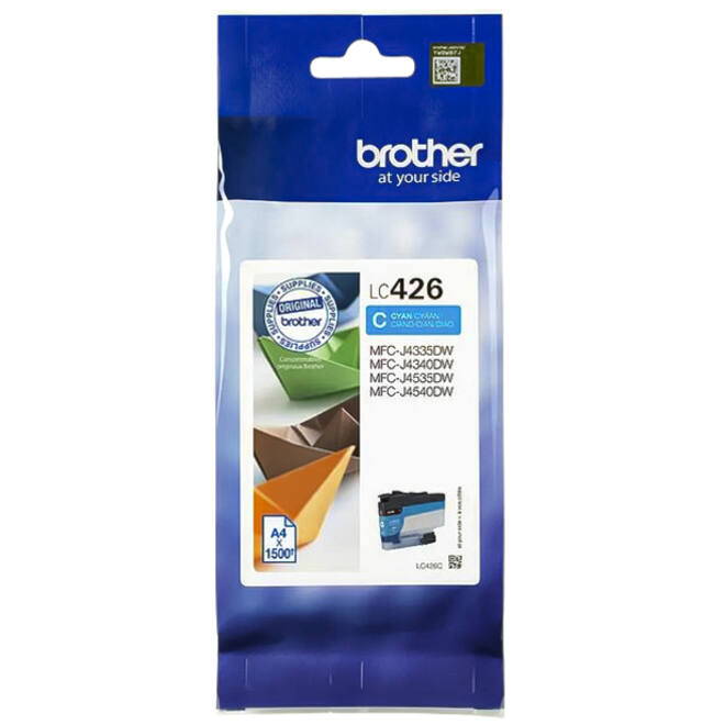 Inktcartridge Brother LC-426C blauw