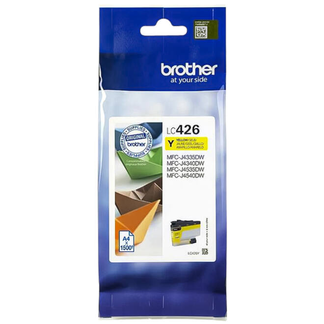 Inktcartridge Brother LC-426Y geel