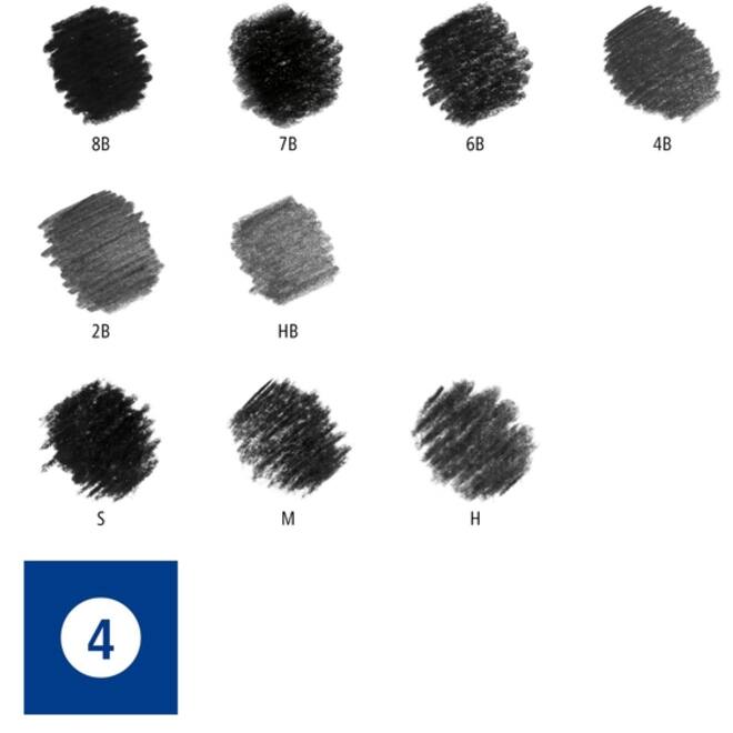 Houtskoolpotloodset Staedtler Design Journey 12-delig