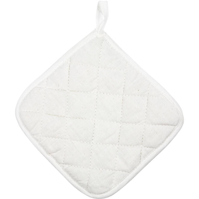 Pannenlappen Creativ Company 20x20cm wit