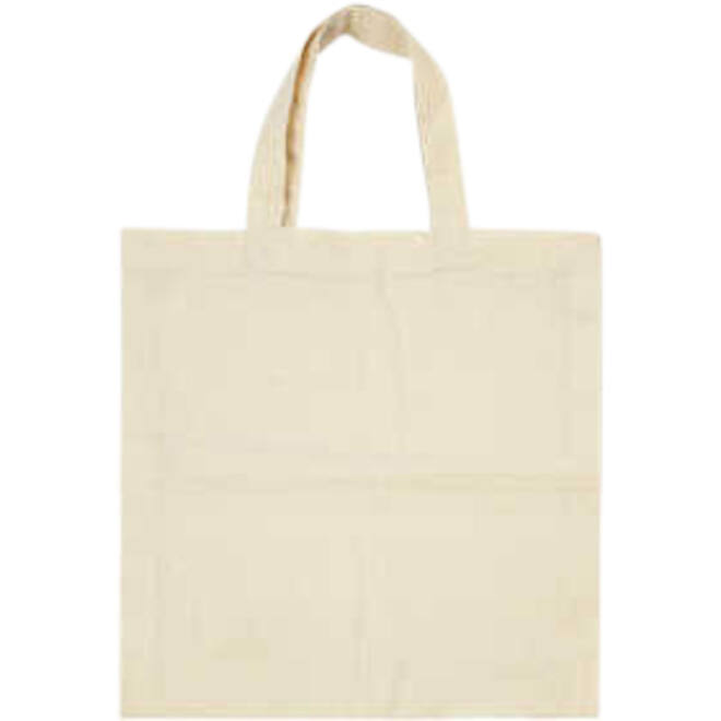 Tas Creativ Company 27.5x30cm 5 stuks katoen naturel