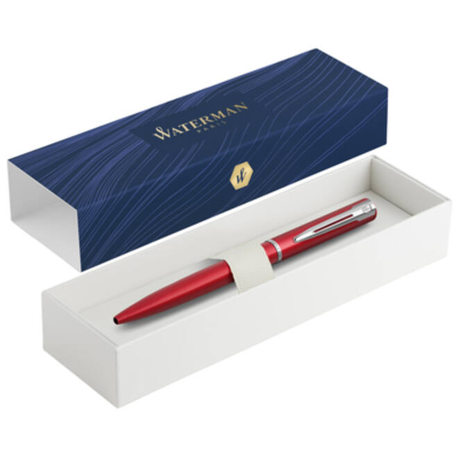 Balpen Waterman Allure red lacquer CT medium