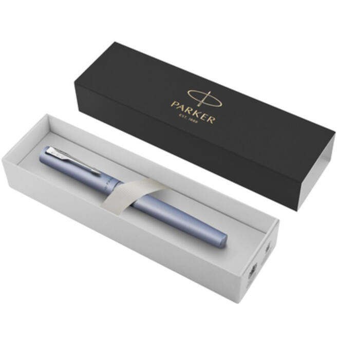 Vulpen Parker Vector XL silver blue medium