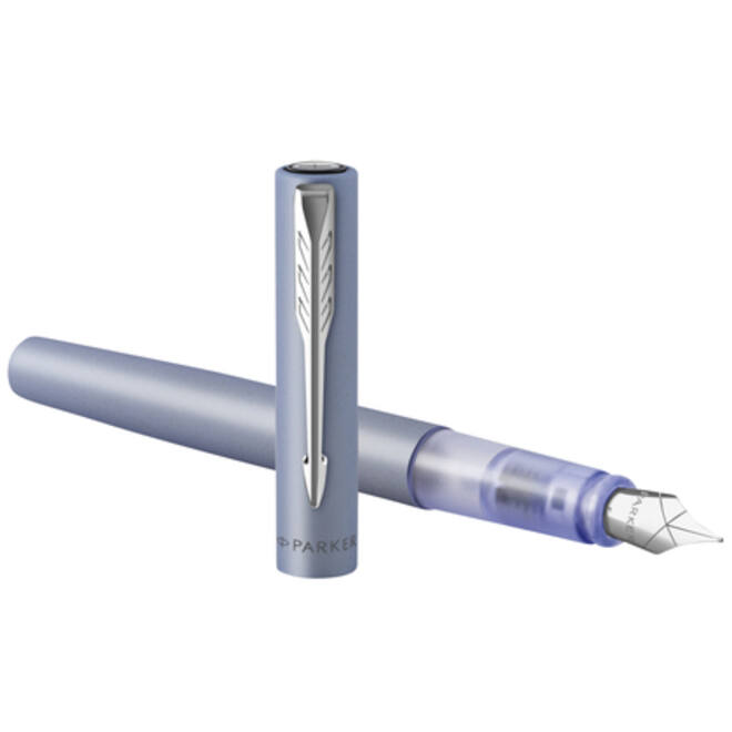 Vulpen Parker Vector XL silver blue medium