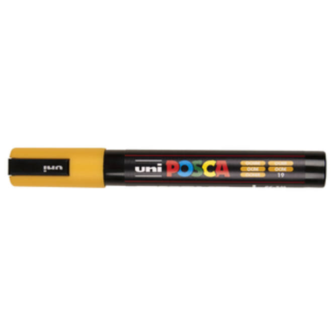 Verfstift Posca PC5M medium oker