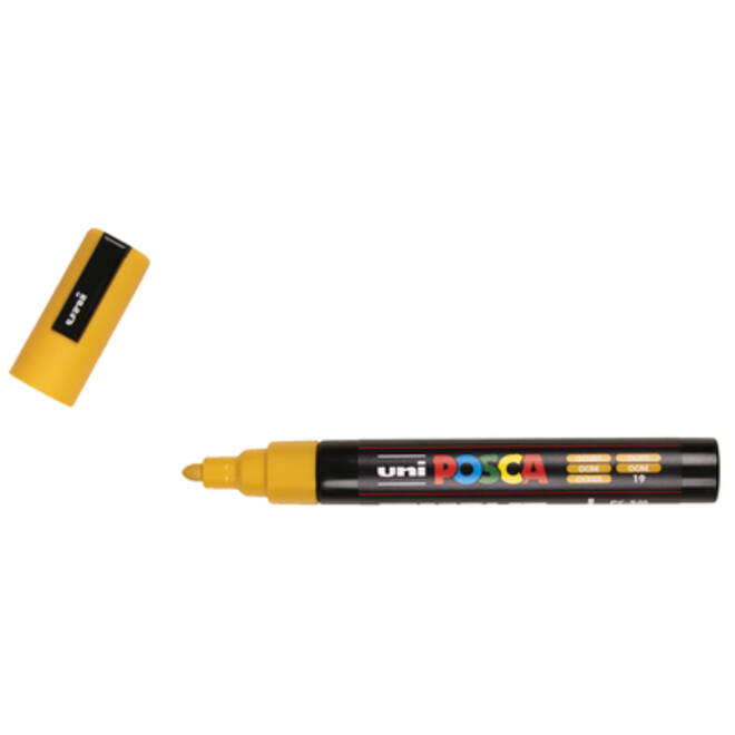 Verfstift Posca PC5M medium oker