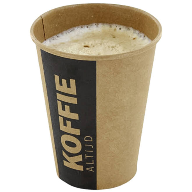 Beker IEZZY Altijd Koffie 355ml Ø90mm 50 stuks