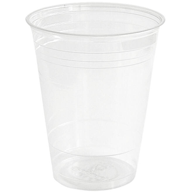 Beker IEZZY 300ml PET 50 stuks transparant