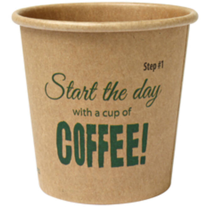 Beker IEZZY coffee-to-go 118ml karton 50 stuks