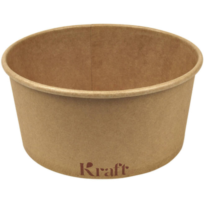 Saladebak IEZZY 1500ml Ø185mm Kraft